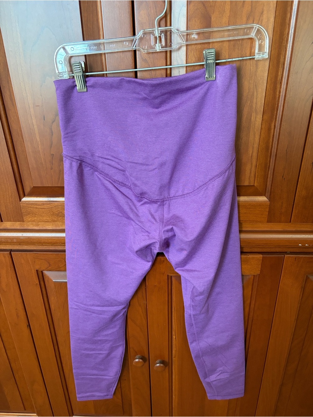 Old Navy Maternity Purple High-Waist Leggings